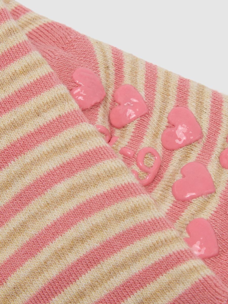 Pink socks with koala for girl_2