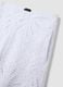 White pure cotton broderie anglaise palazzo trousers_5