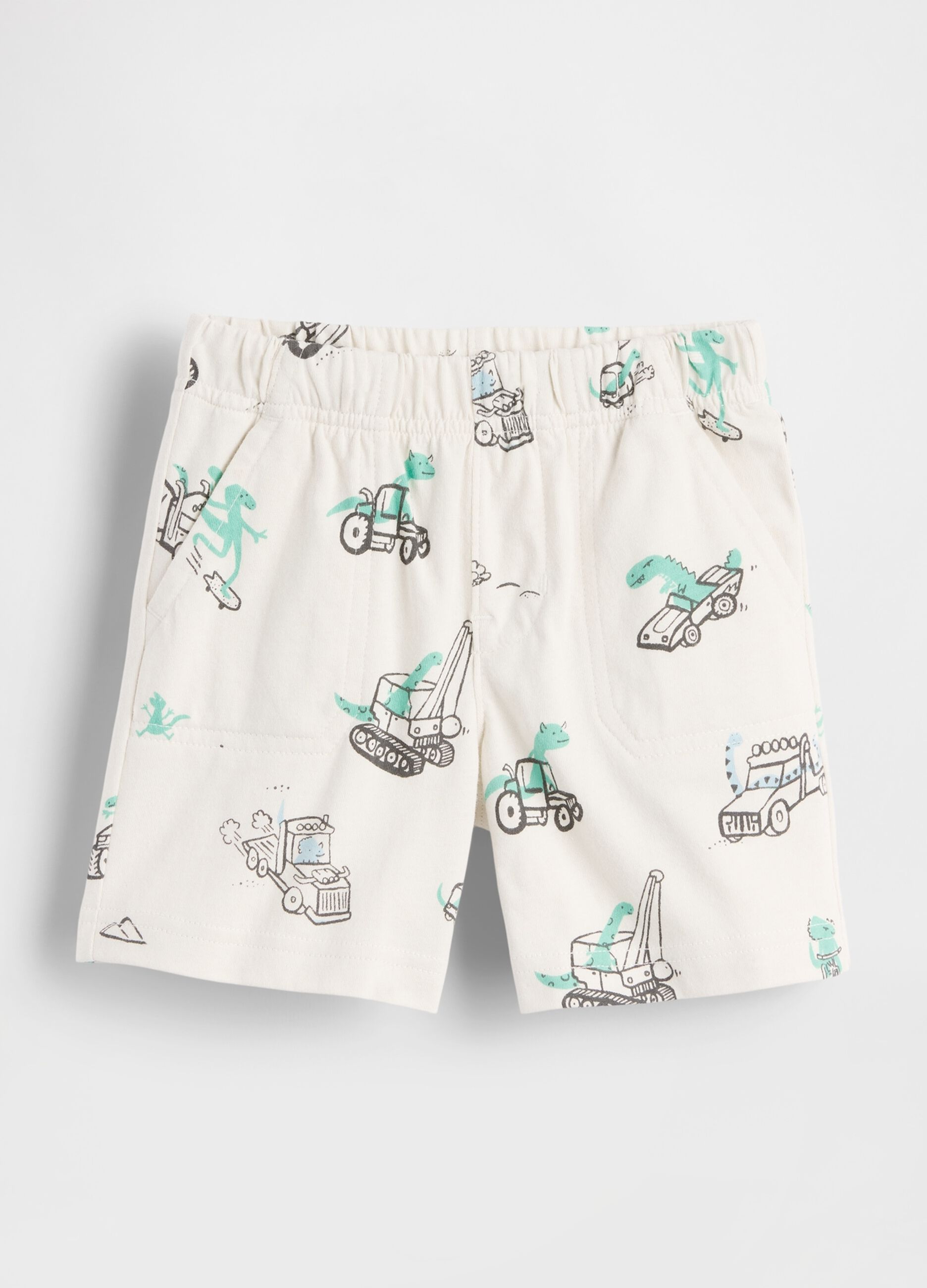 Pure cotton printed shorts
