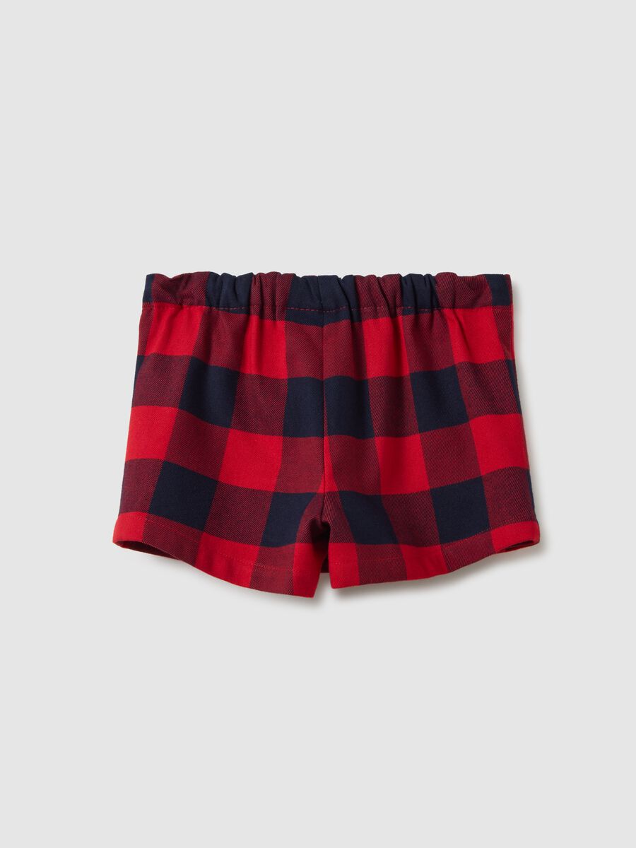 Shorts da bambina in misto elasticizzato multicolor_1