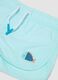 Sea-blue boxer swim shorts with back pocket_2