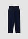 Regular-fit stretch cotton denim trousers_0
