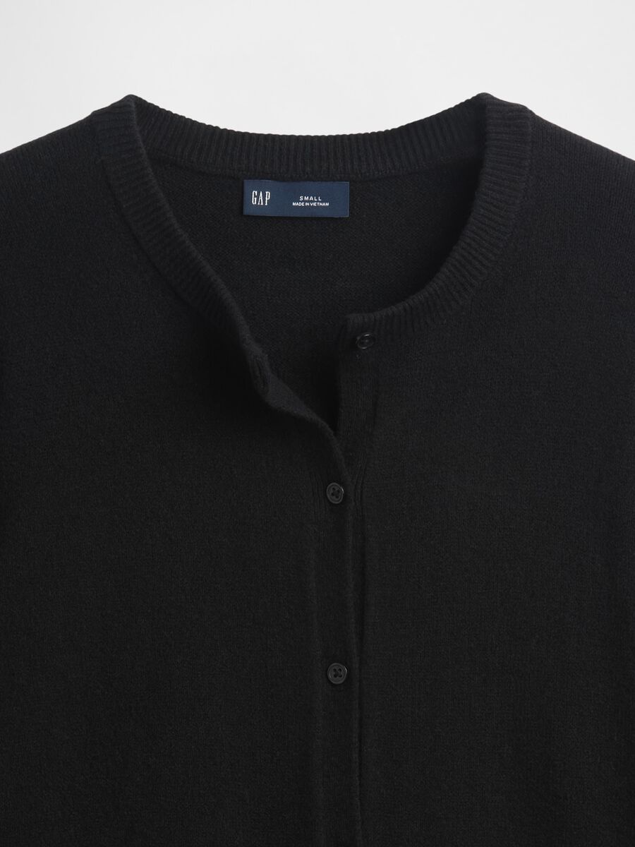 Cardigan nero da donna_4