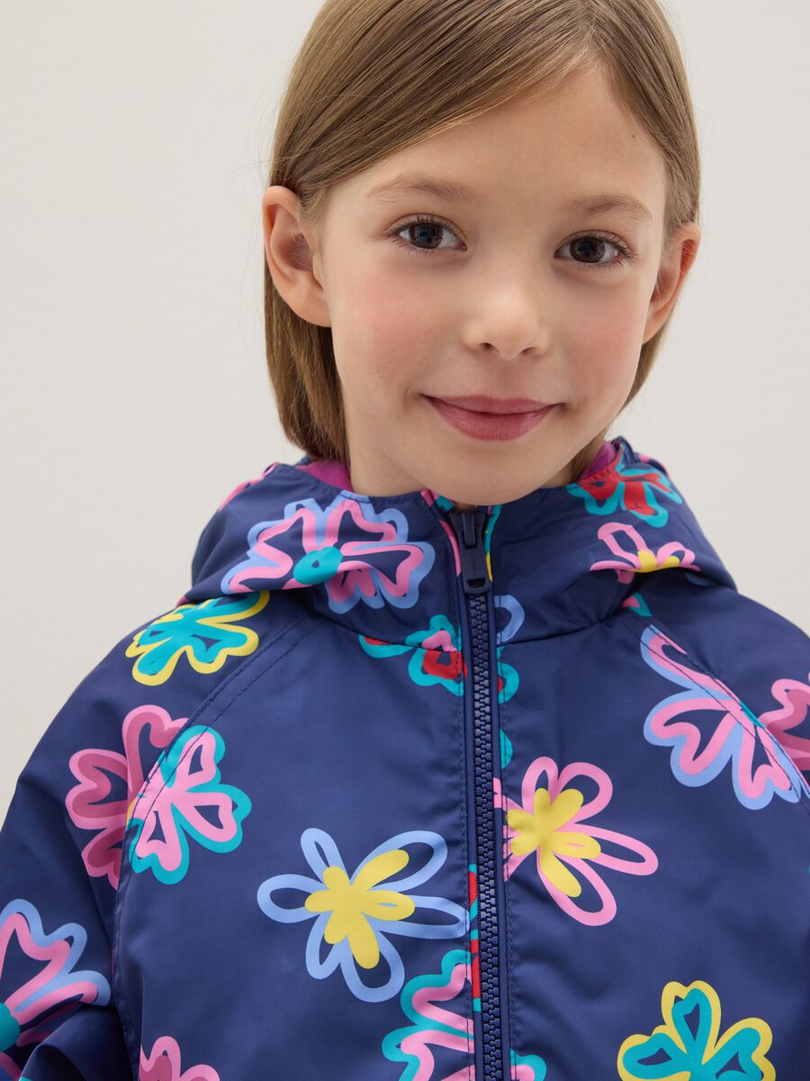 Girls' Jacket in Multicolour Blend Regular Fit_2