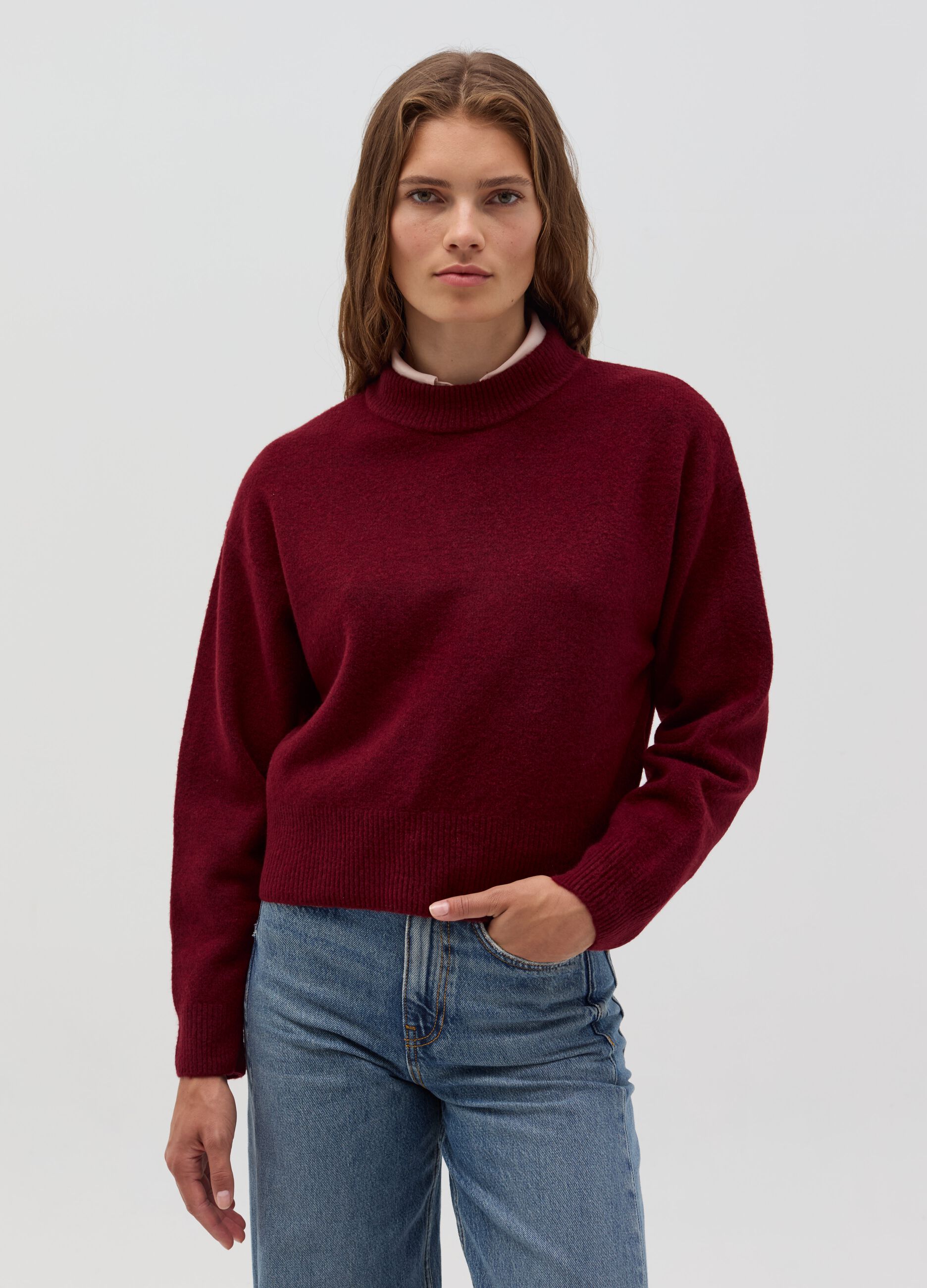 Pullover in jersey di misto lana LULAH D. da Donna OVS