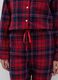 Long flannel pyjamas with tartan pattern_3