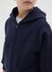 Boys' Blue Hoodie in Pure Cotton Regular Fit_2
