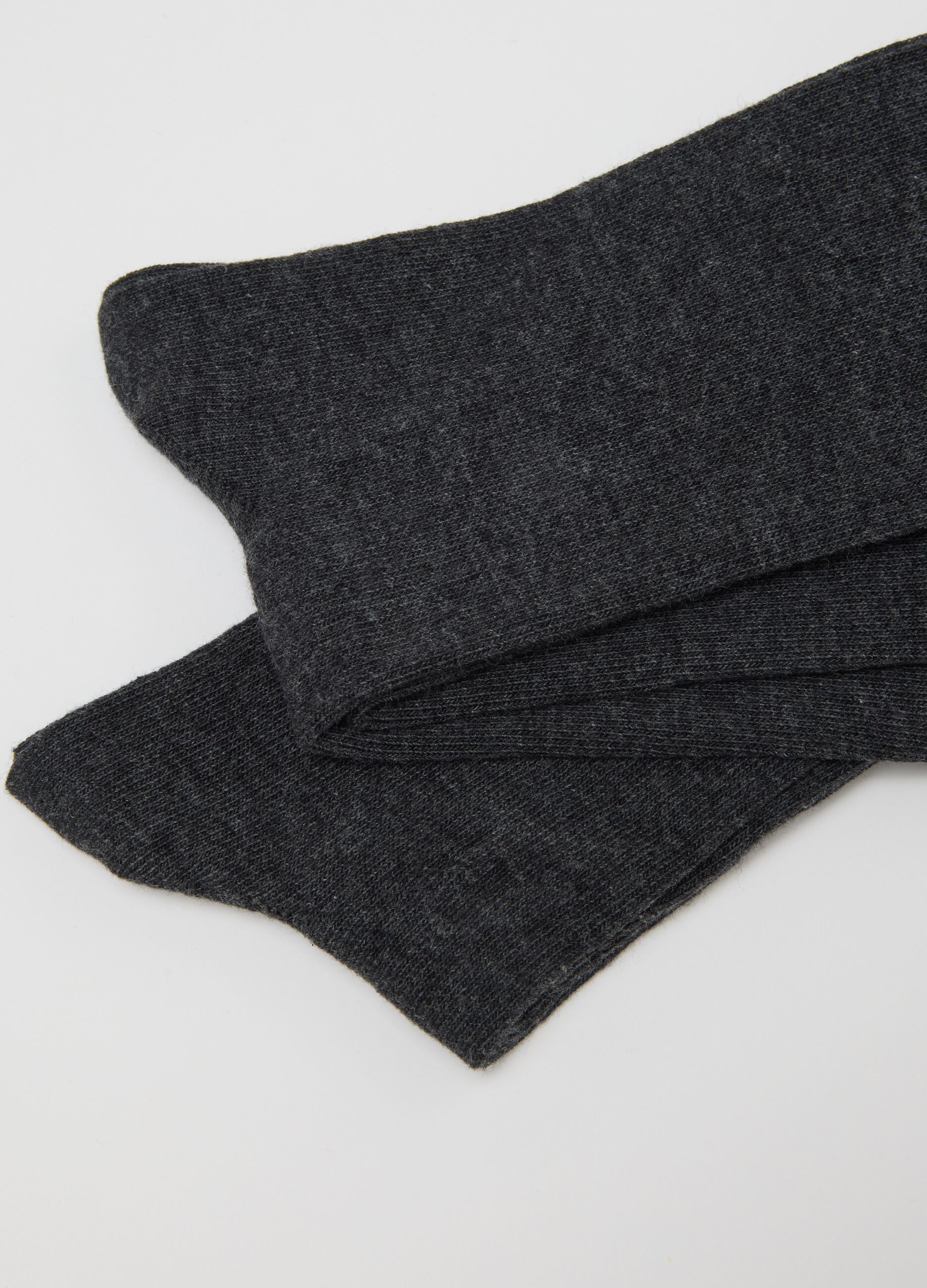 Grey Cotton Short Socks Multipack Set