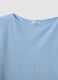 Light blue viscose-blend regular-fit T-shirt_5