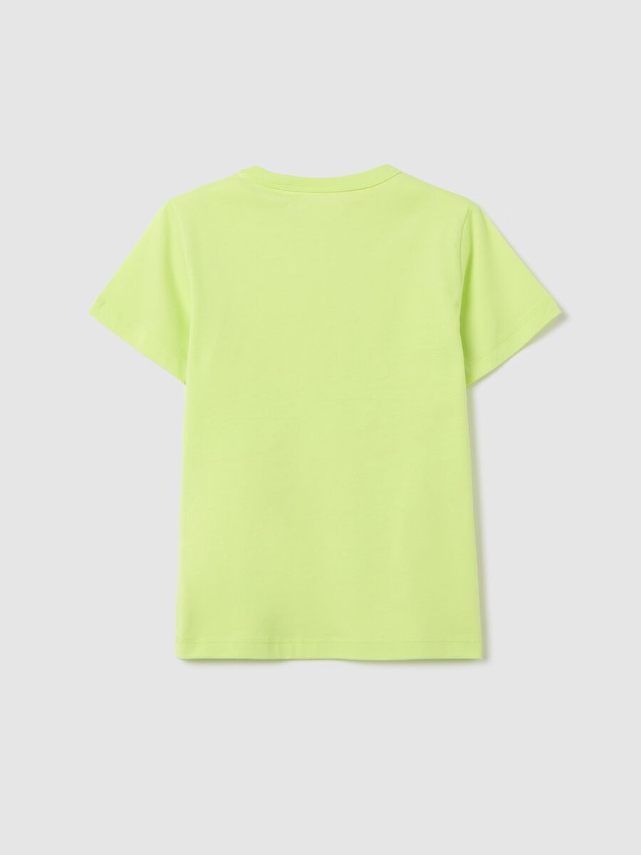 Organic cotton T-shirt with round neck_1