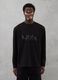 Long-sleeved Graphic T-shirt Black_2