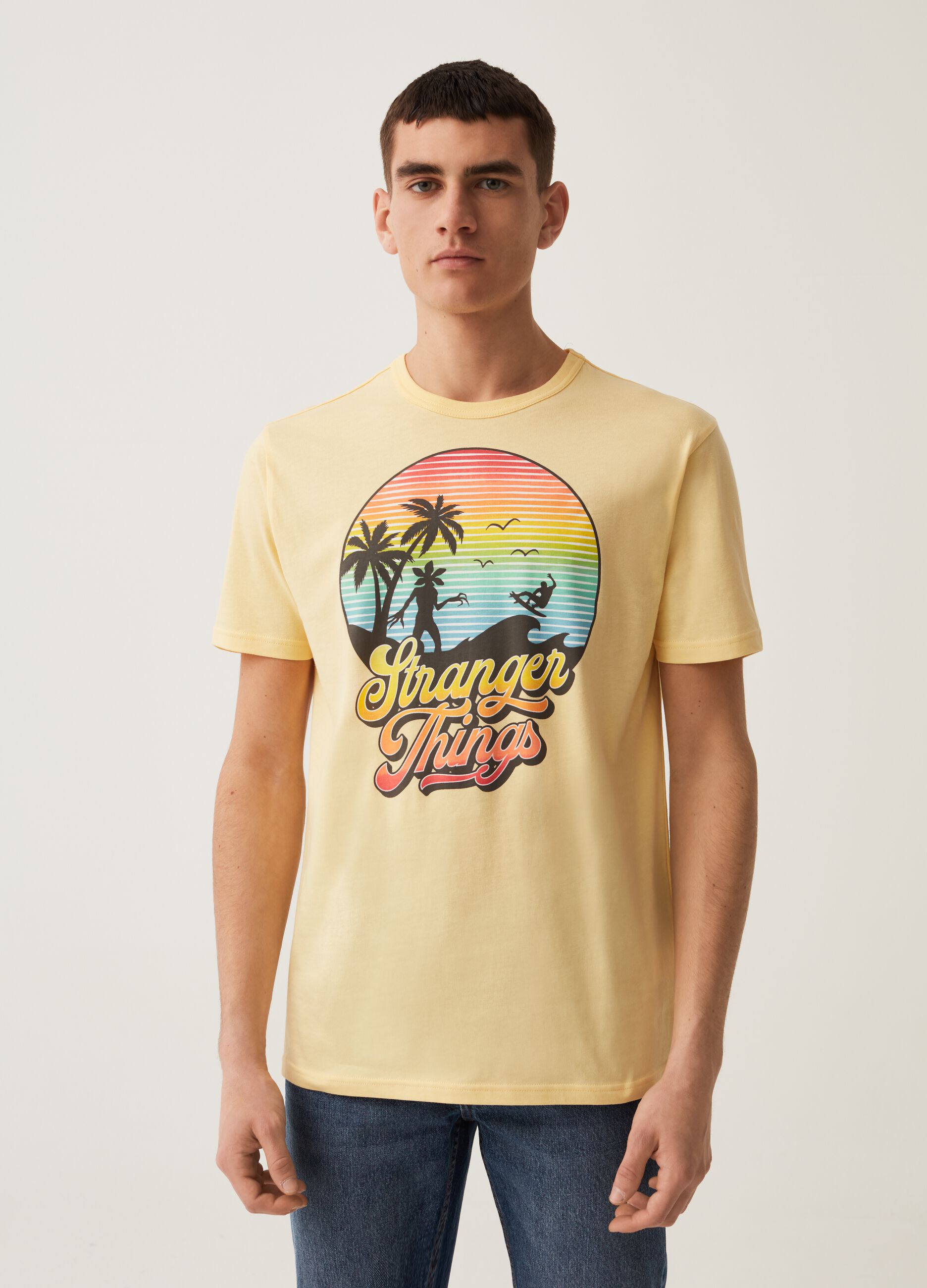 Maglietta stranger discount things gialla