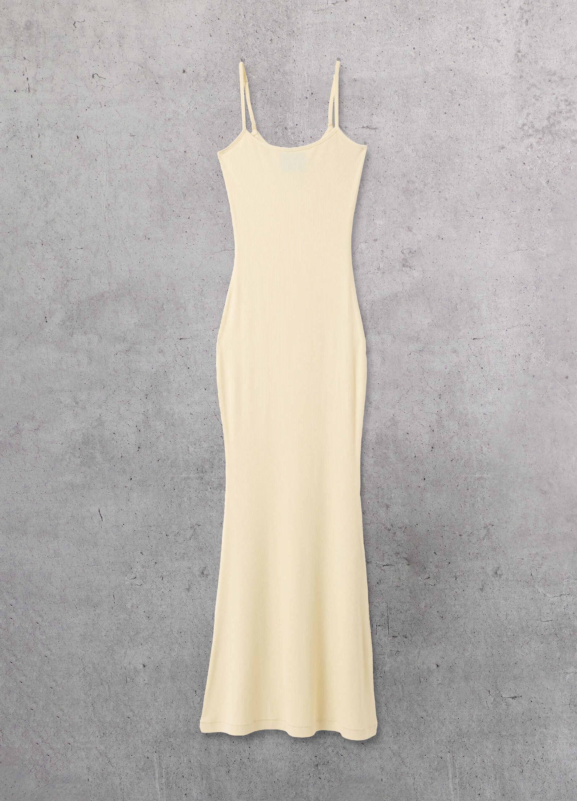 Pastel Yellow Long Dress