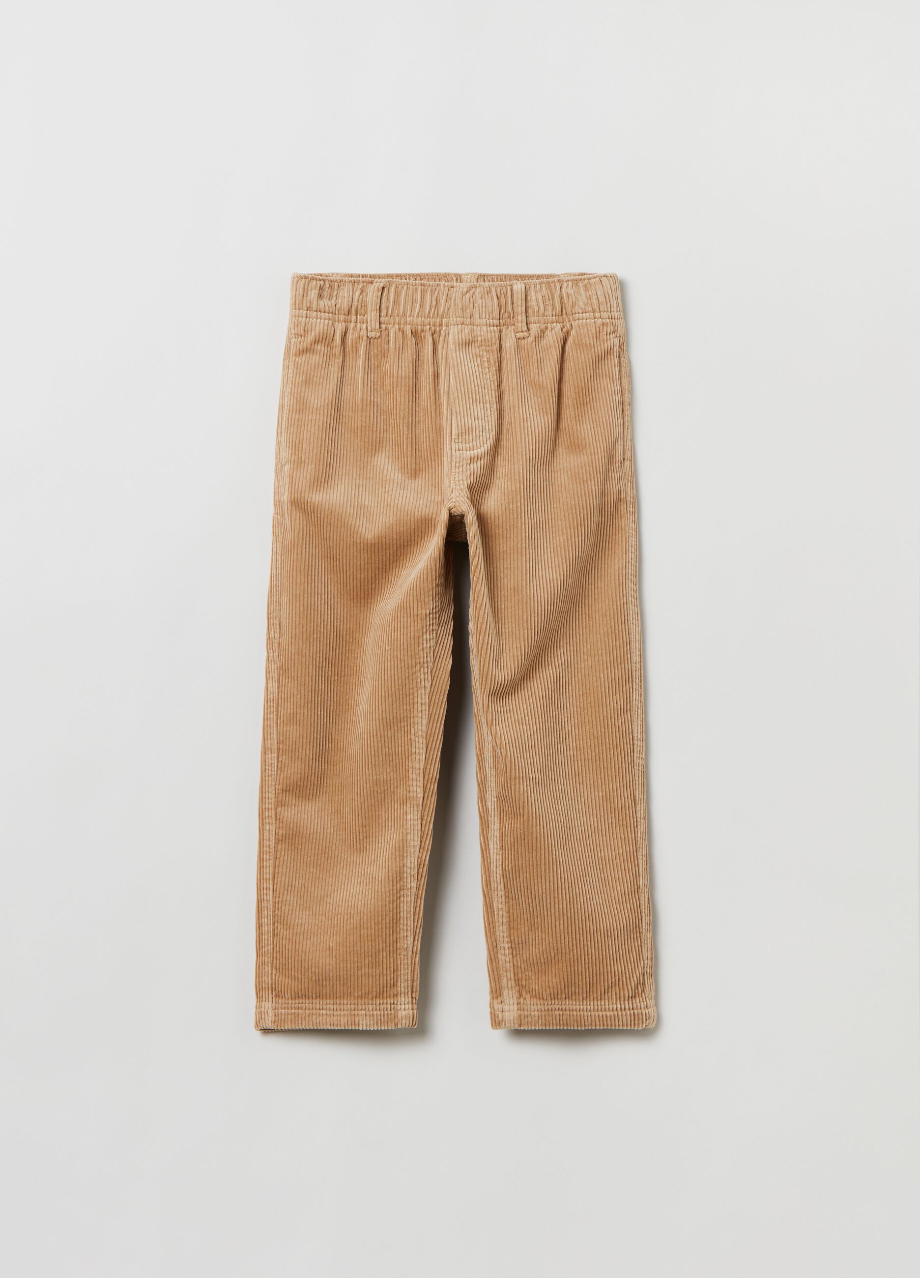 Joggers in corduroy_1