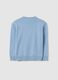 Boy's Blue Cotton Jumper Regular Fit_1