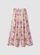 Pink pure cotton palazzo trousers_4
