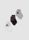 3-pack of multicoloured Mickey-themed organic stretch cotton ankle socks_0