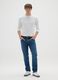 Regular fit blue denim jeans_0
