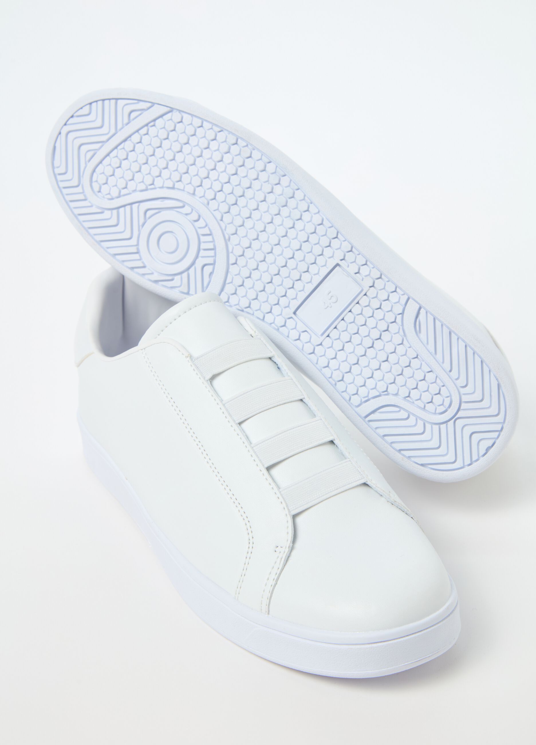 Sneakers con lacci elasticati Contemporary
