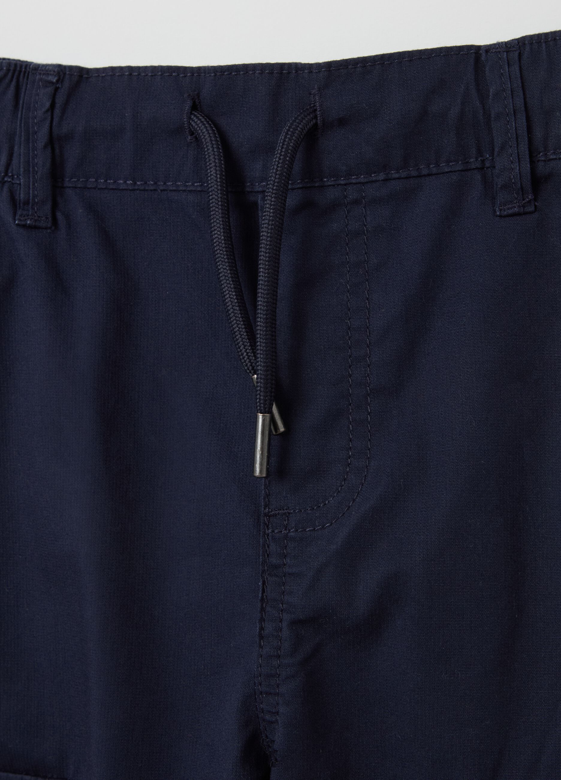 Joggers cargo con coulisse 