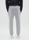 Grey cotton-blend trousers regular fit_2