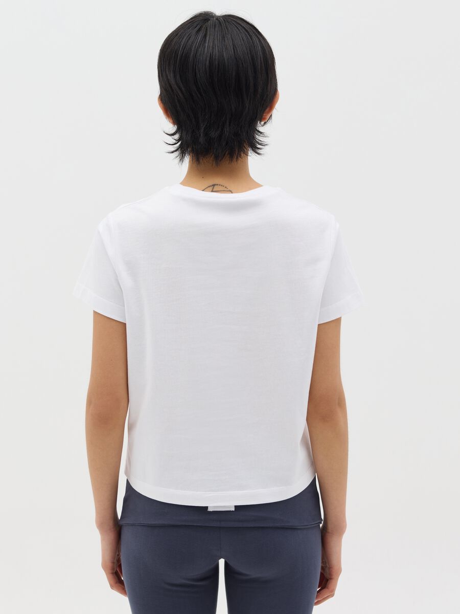 White boxy-fit T-shirt in cotton_3