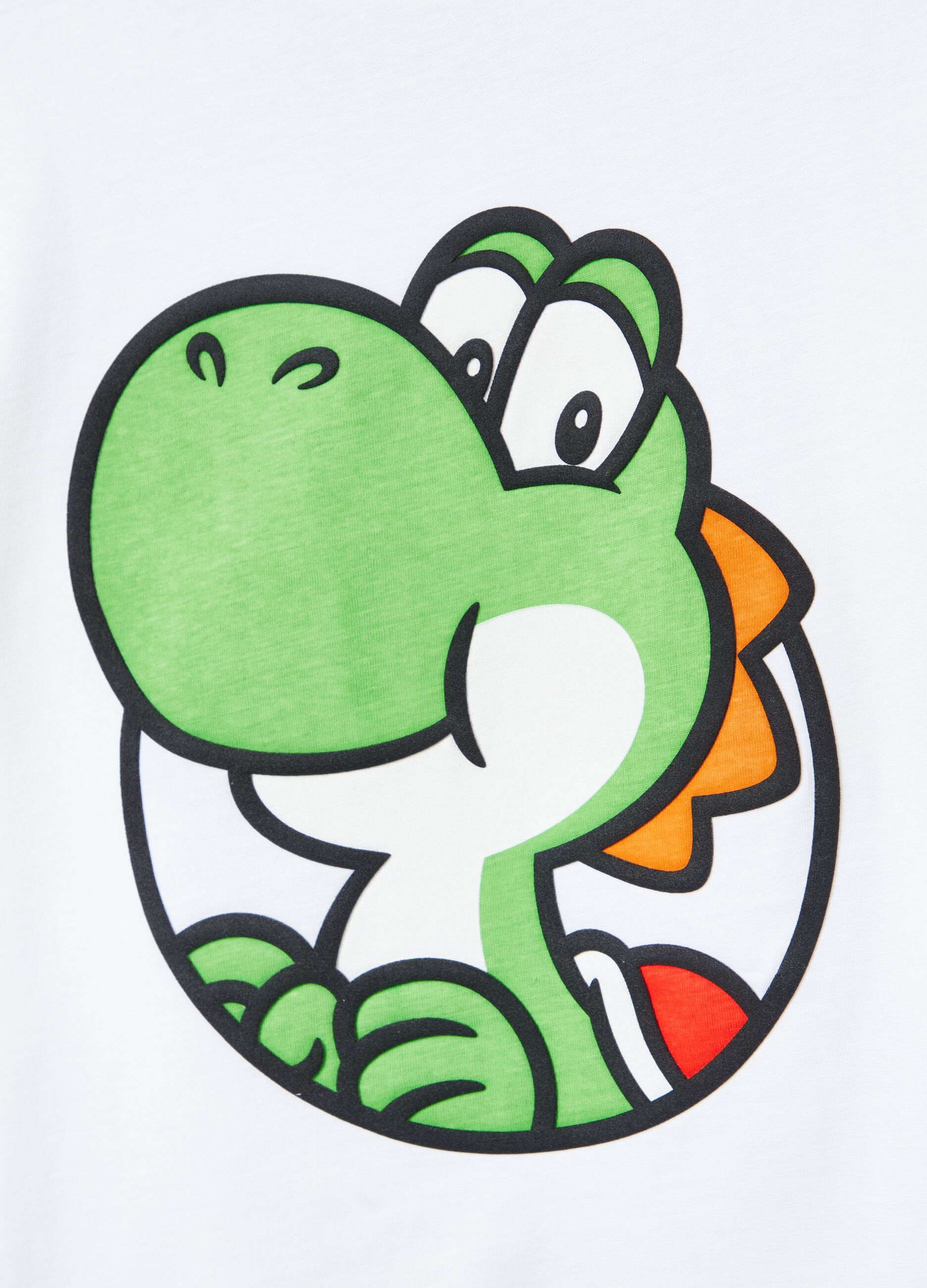 T-shirt a maniche lunghe stampa Super Mario 