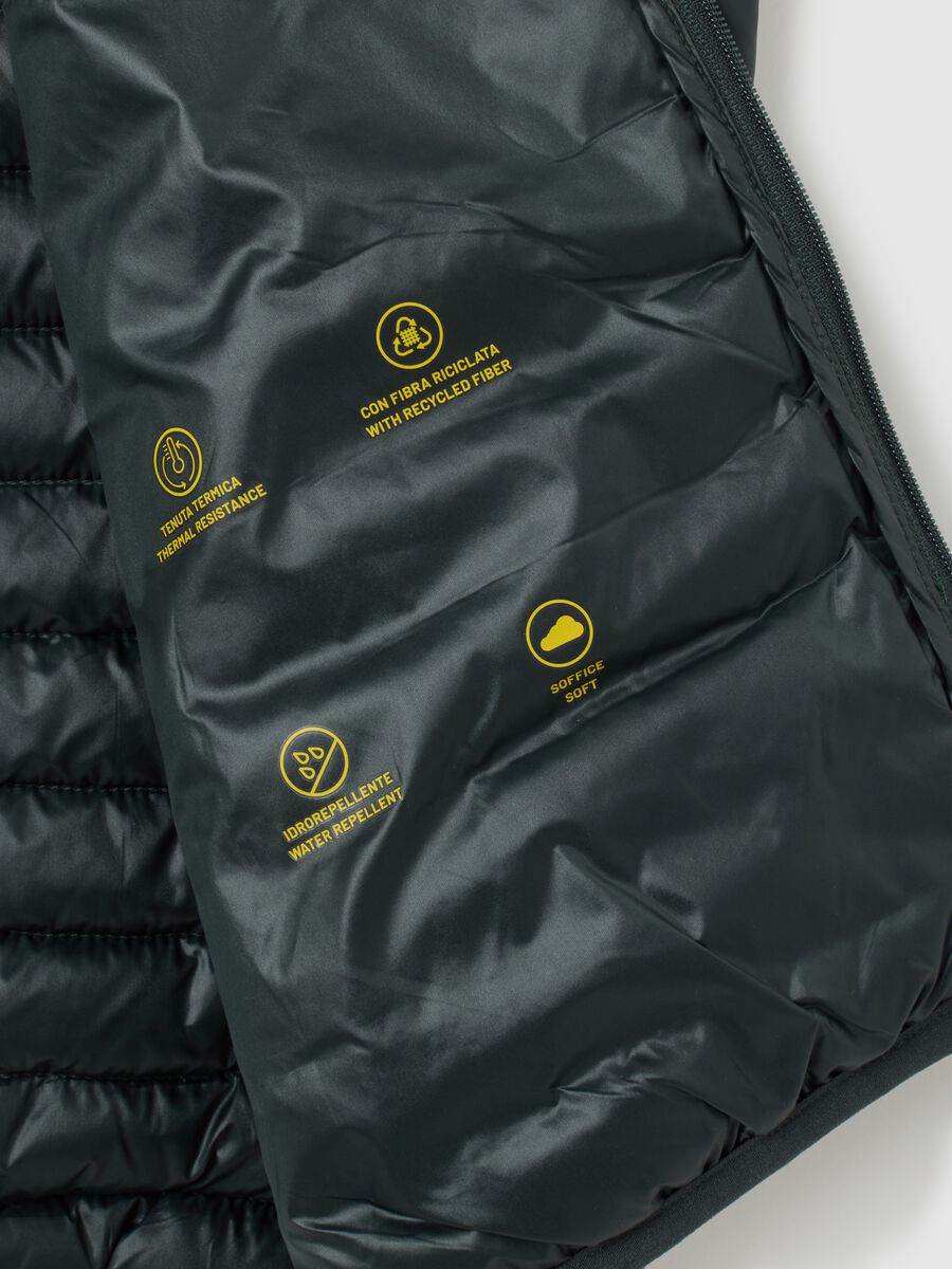 Gilet in nero regular fit_5