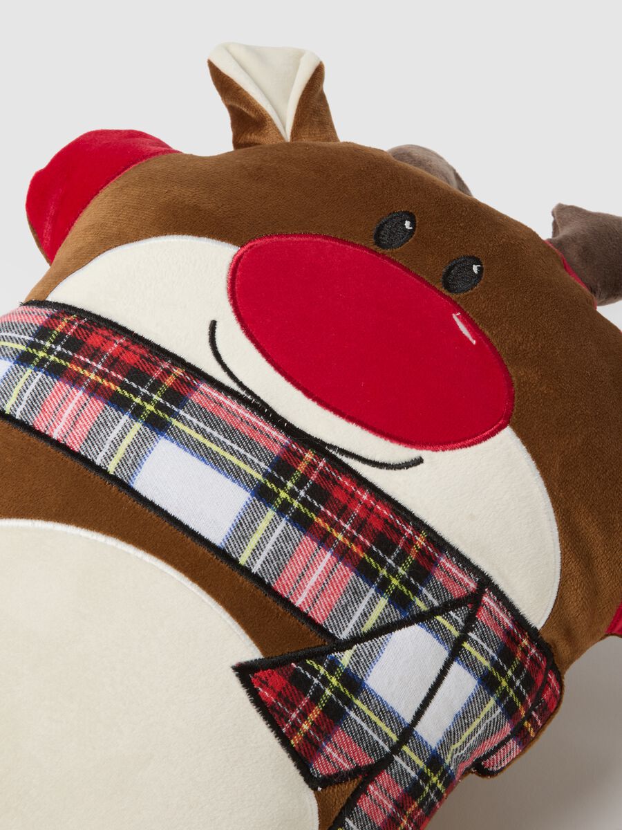 Multicolour Christmas plush reindeer_2