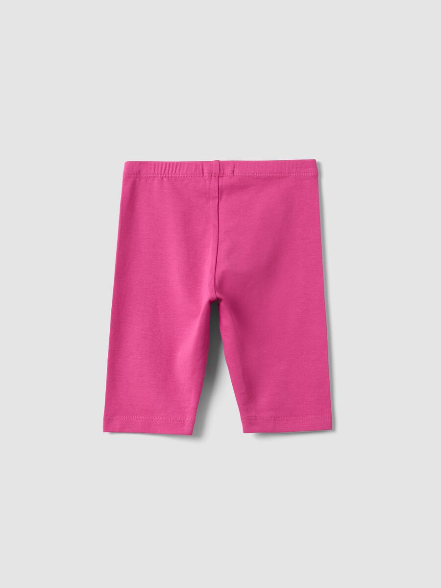 Pink organic cotton shorts_1