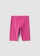 Pink organic cotton shorts_1