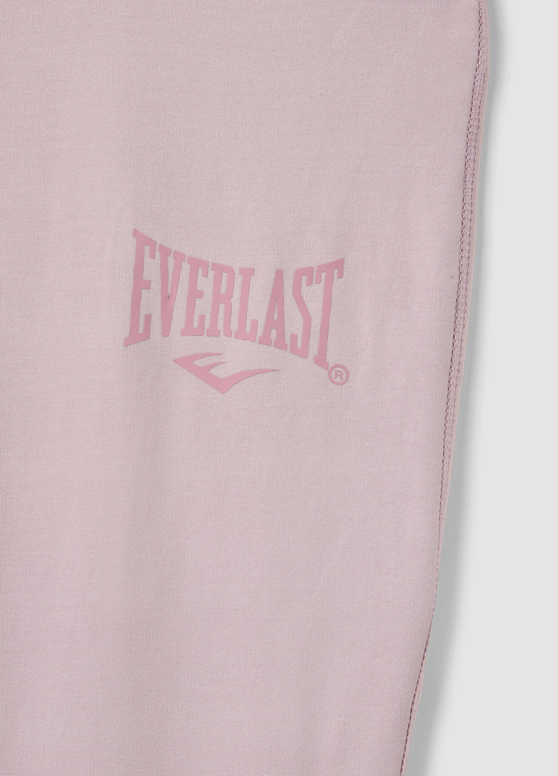 Pink regular fit leggings with Everlast logo