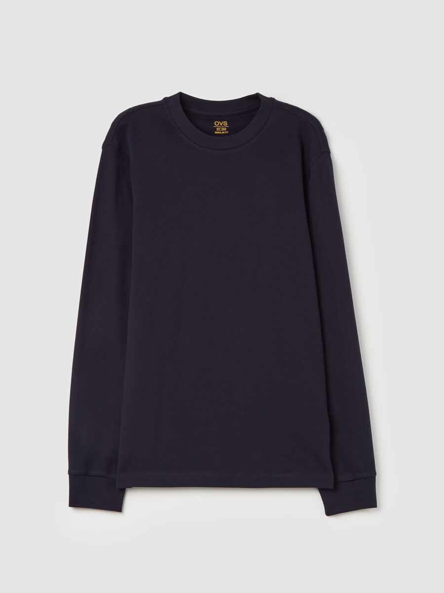 Long-sleeved T-shirt in cotton_4