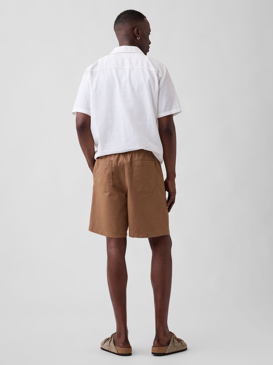 Stretch cotton shorts_2