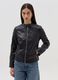Full-zip biker jacket with buttons on the neck_1