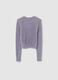 Girls' Soft Purple Fitted Jumper_1