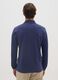 Blue pure cotton polo_2