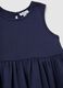 Girls&rsquo; blue 100% cotton dress with regular fit_2