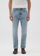 Pure Cotton Denim Carrot Fit Jeans_1