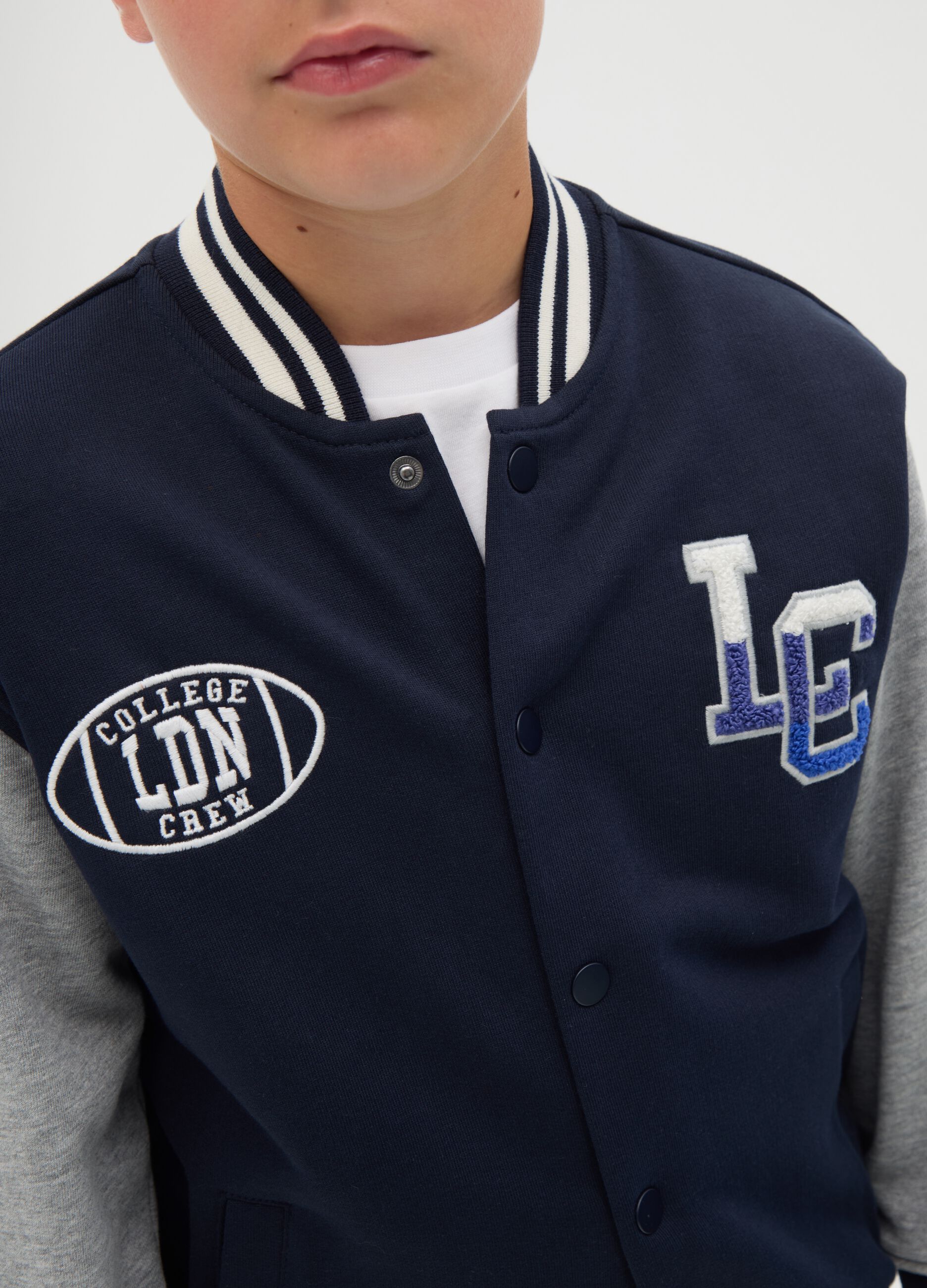 College London Crew varsity sweatshirt