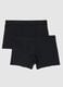 Two-pack regular fit stretch cotton black boxers_4