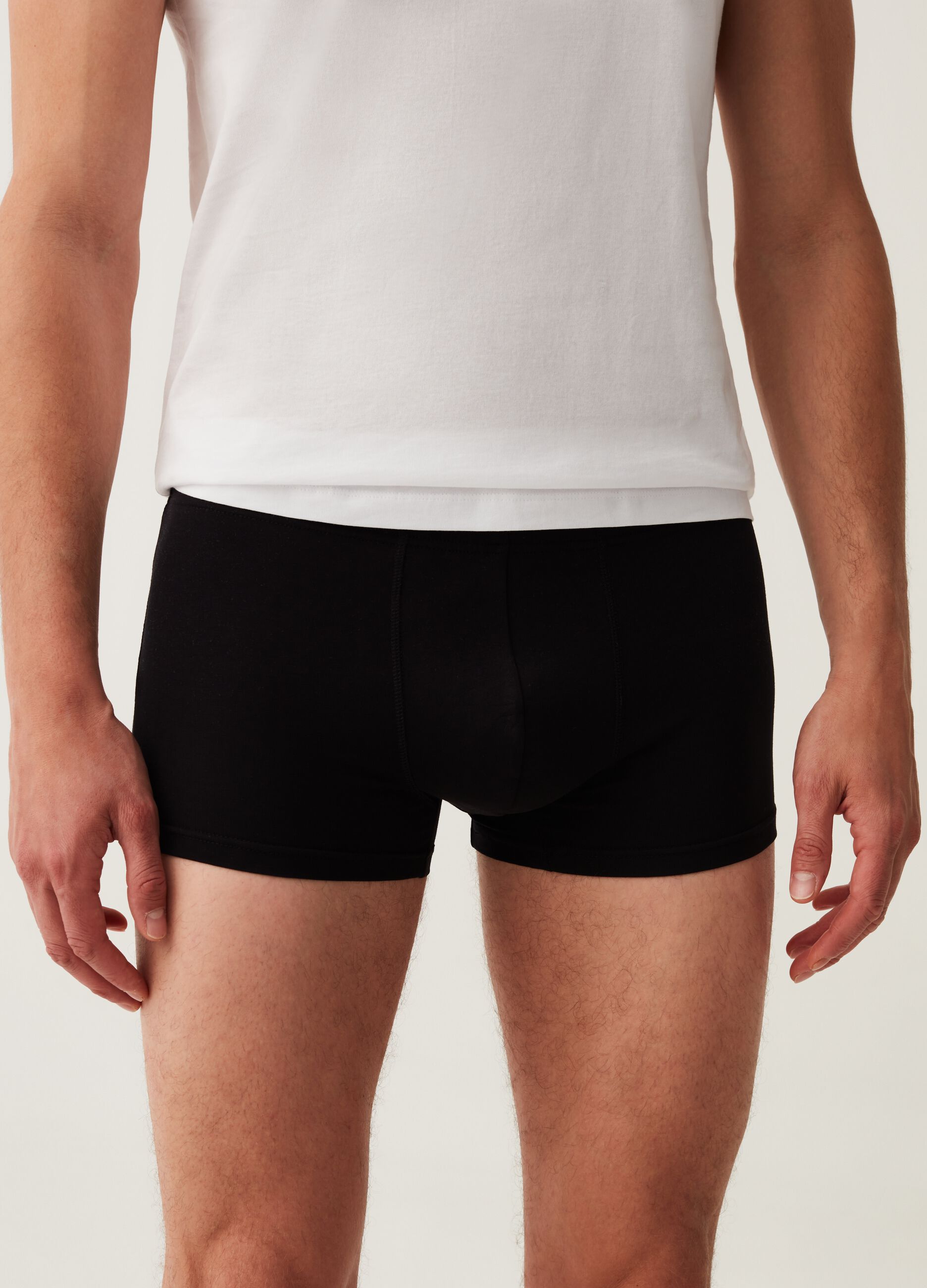 Boxer in cotone stretch