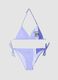 Purple stretch triangle bikini_0