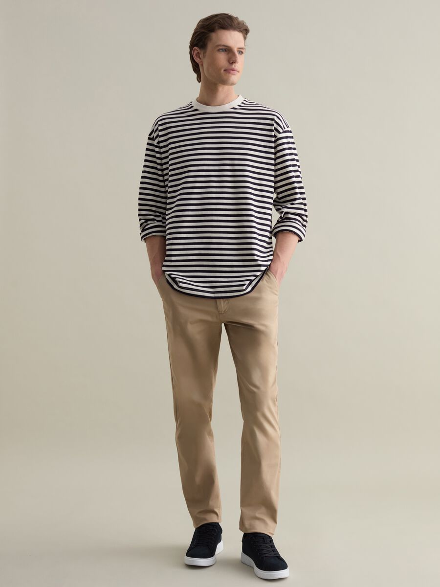 Boxy-fit striped T-shirt_1