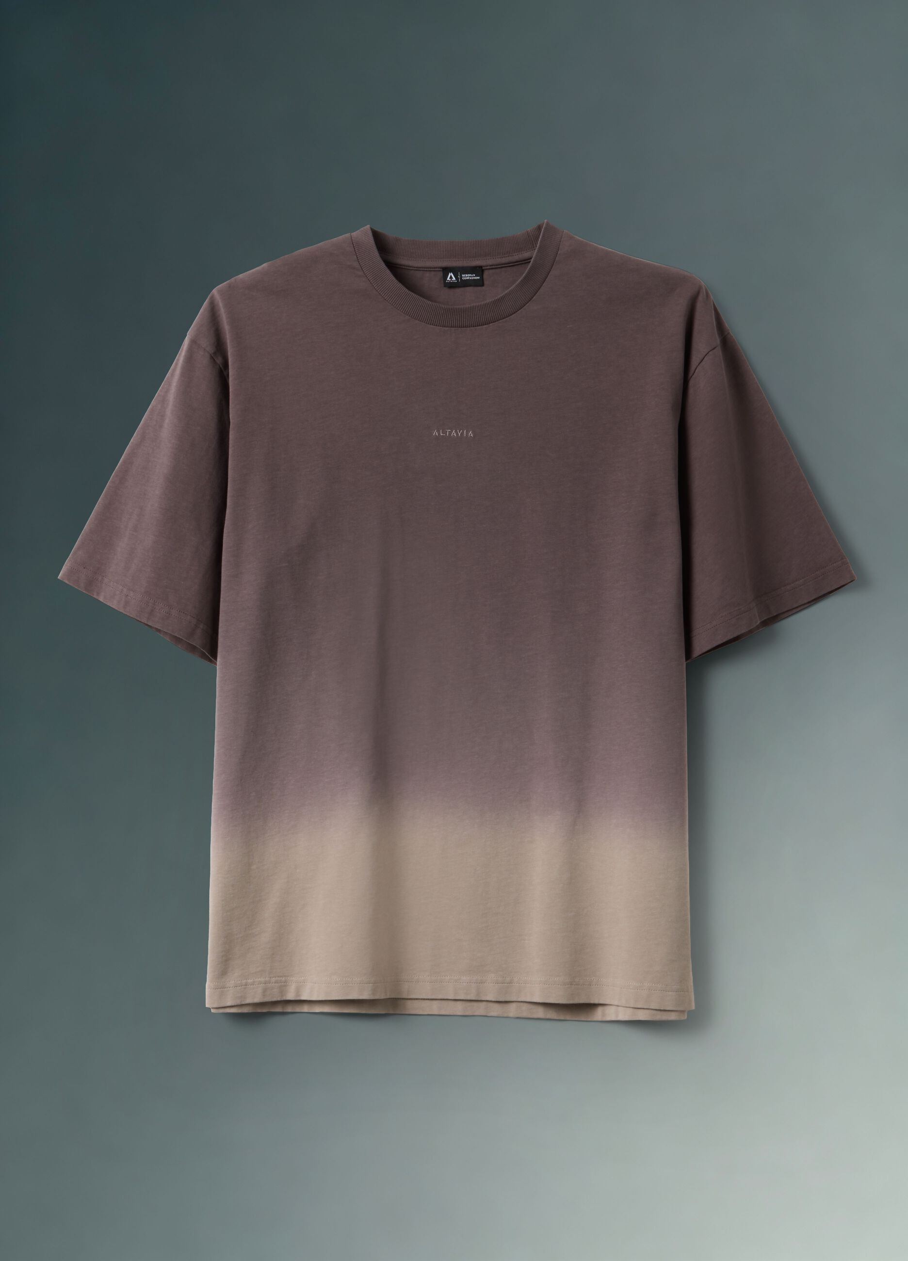 T-shirt in cotton-hemp blend ALTAVIA WITH DEBORAH COMPAGNONI