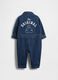 Blue Cotton Babygrow_1