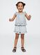 Summer Set with Ruffled Top and Shorts_0