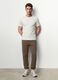 White organic cotton slim-fit short-sleeve T-shirt_1