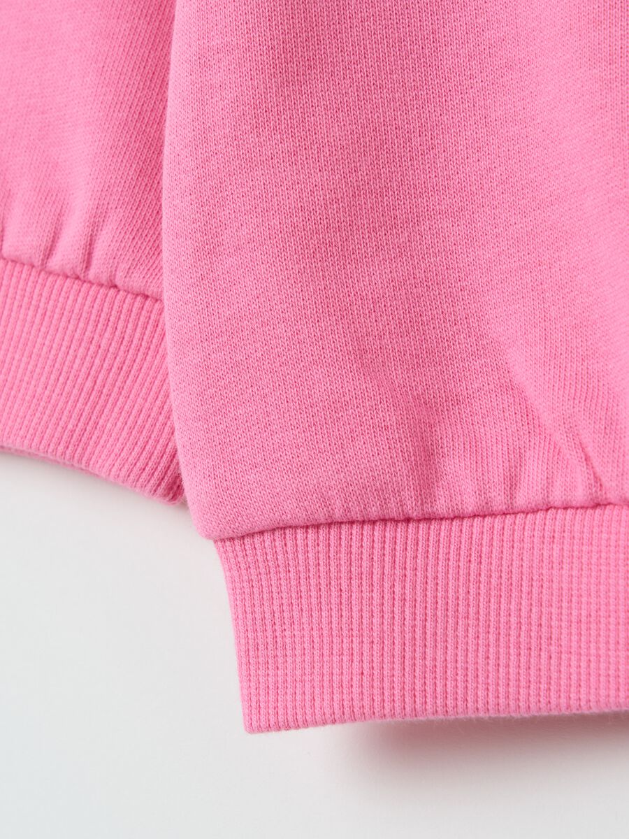 French terry sweatshirt with frills_2
