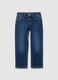Boys' jeans in stretchy blue denim_0